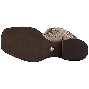 Amazon.com | SheSole Women's Cowboy Boots Square Toe